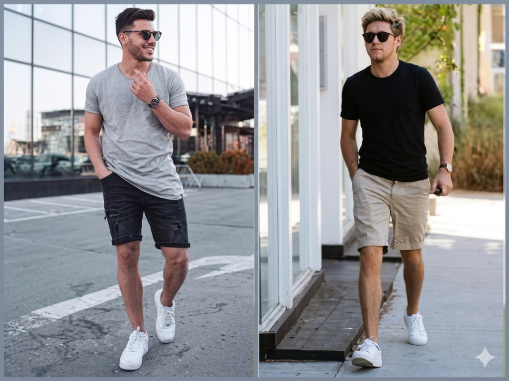 outfit nam mùa hè sang trọng
